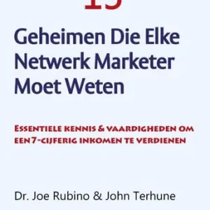 15 Geheimen die elke netwerk marketer moet weten (e-book) Express Levering