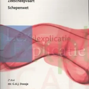 Weekendaanbieding Zeescheepvaart / Schepenwet (e-book)