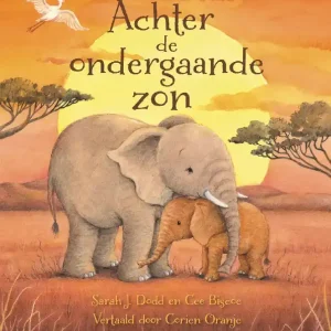 Achter de ondergaande zon Goedkoop