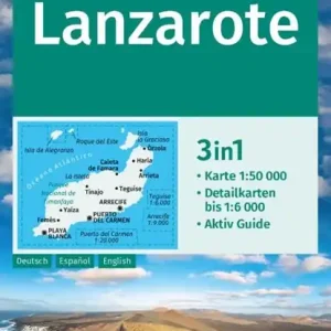 KOMPASS Wanderkarte 241 Lanzarote 1:50.000 Betaalbaar