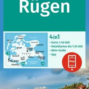 KOMPASS Wanderkarte 737 Rügen 1:50.000 Actieprijs