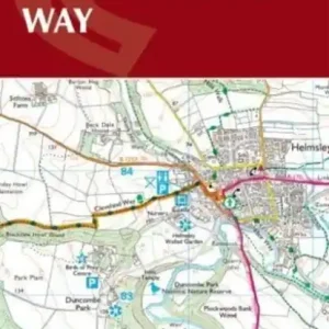 Tijdelijk Beschikbaar The Cleveland Way Map Booklet