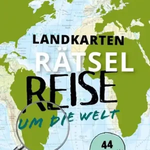 Landkarten-Rätselreise um die Welt Gratis Verzending
