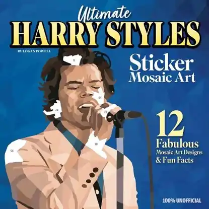 Ultimate Harry Styles Sticker Mosaic Art Premium