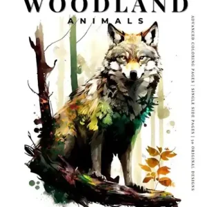 Woodland Animals (coloring Book) Gecertificeerd