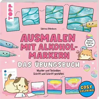 Voordeelprijs Ausmalen mit Alkoholmarkern - das Übungsbuch
