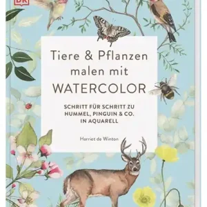Tiere und Pflanzen malen mit Watercolor Merkproduct