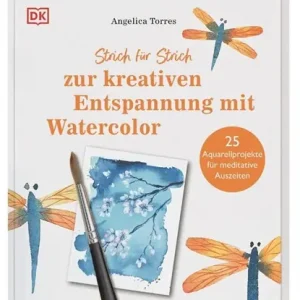 Strich für Strich zur kreativen Entspannung mit Watercolor Speciale Aanbieding