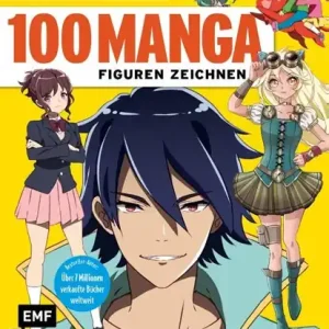 Weekendaanbieding 100 Manga-Figuren zeichnen