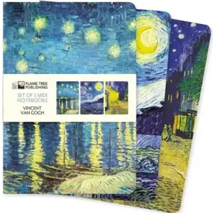 Vincent van Gogh Set of 3 Midi Notebooks Tijdelijk Beschikbaar
