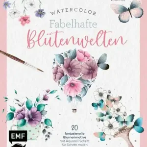Watercolor - Fabelhafte Blütenwelten Express Levering